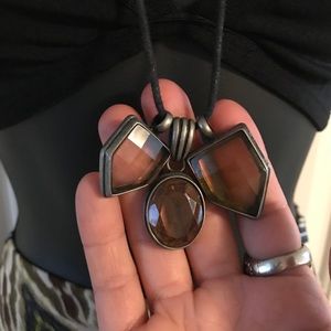 Triple pendant necklace